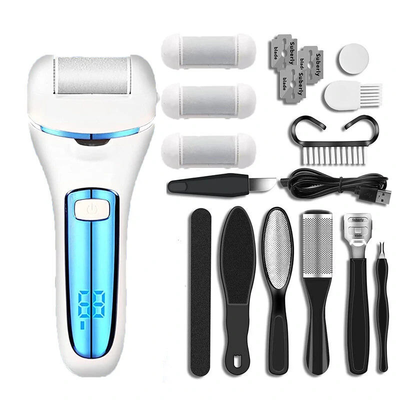 (image for) Electric Foot Grinding Set Electric Foot Grinder for Automatic Callus Removal Foot Grinder